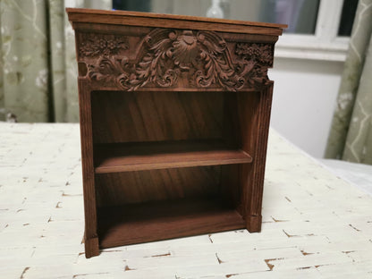 1:6 Scale Vintage Wooden Fireplace Miniature Dollhouse Furniture For Blythe BJD Photography Props