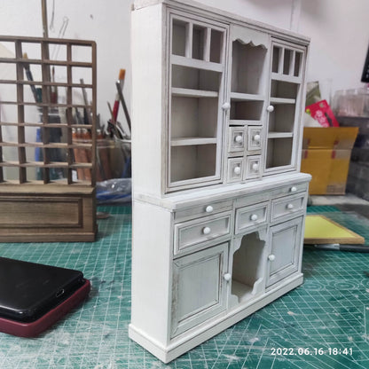 Mueble de madera en miniatura para casa de muñecas BJD Blythe a escala 1:6