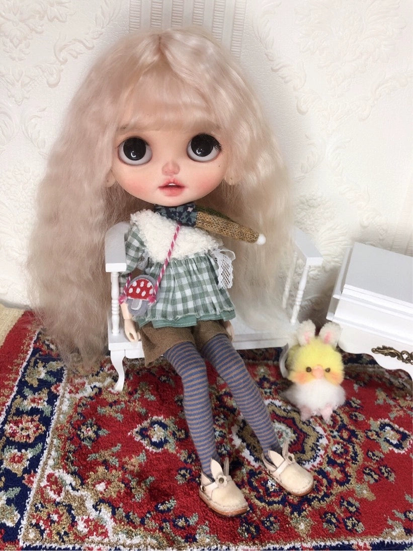 1:6 Scale Miniature Dollhouse Furniture Chair For BJD Blythe Dolls
