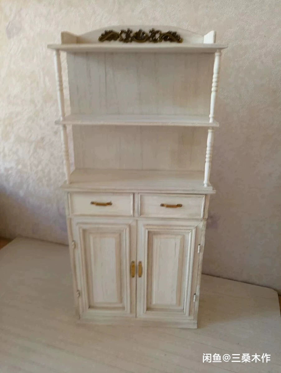 Mueble de madera en miniatura para casa de muñecas BJD Blythe a escala 1:6