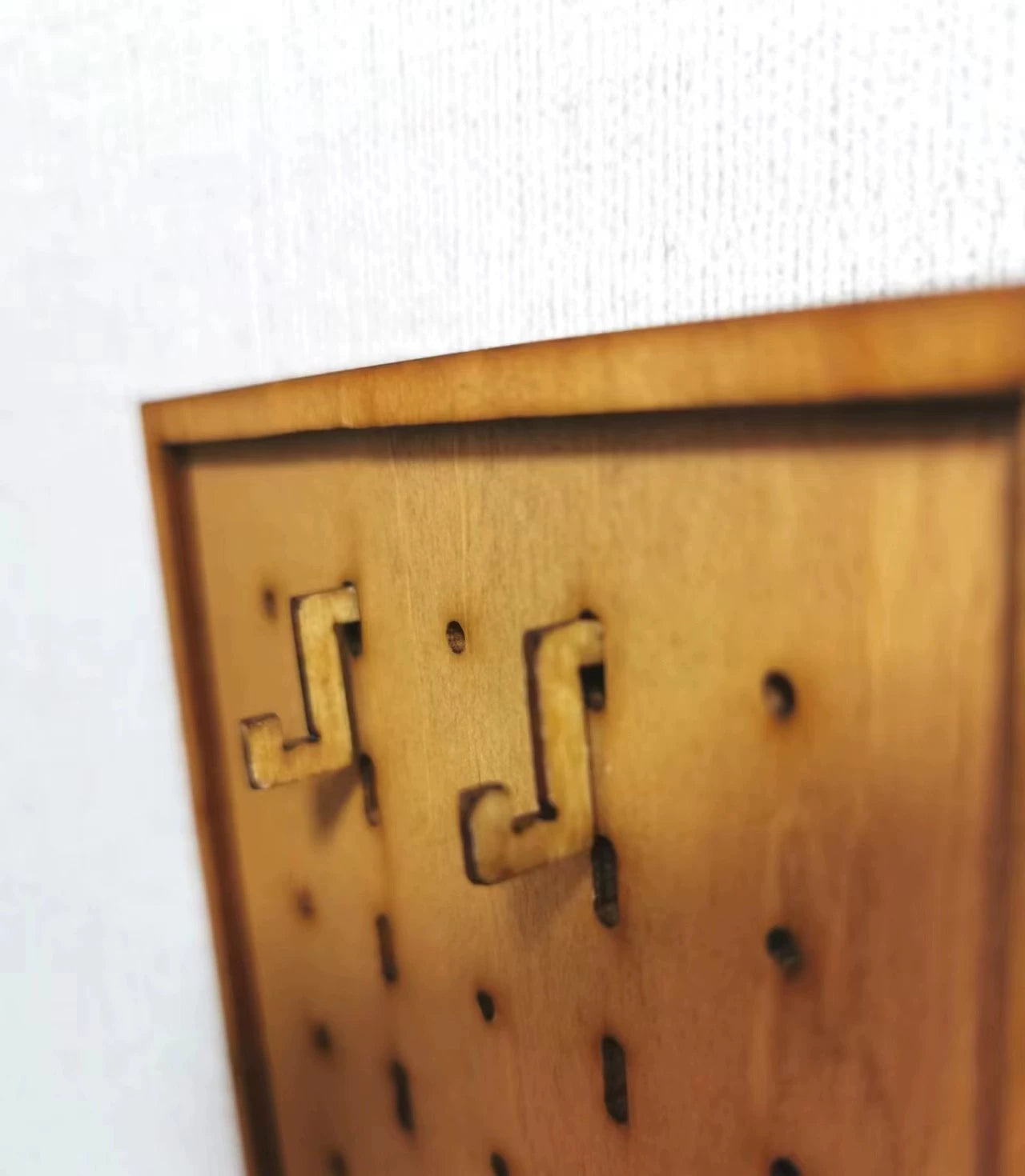Organizador de pared en miniatura a escala 1:12 para casa de muñecas