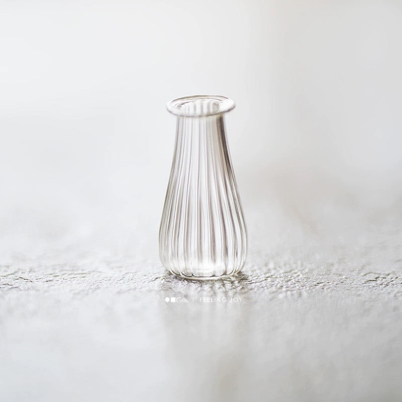 Vase miniature en verre à l'échelle 1:6, accessoire pour maison de poupée BJD Blythe, mini meuble décoratif