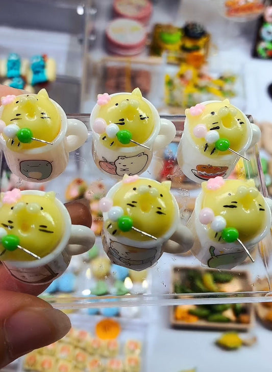 Juego de comida de arcilla en miniatura a escala 1:6 para accesorios de fotografía de muñecas BJD