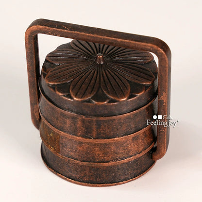 Accessoires pour poupées BJD, échelle 1:6 et 1:12, miniatures, maison de poupée, modèle, photographie, boîte à desserts multicouches, meubles miniatures