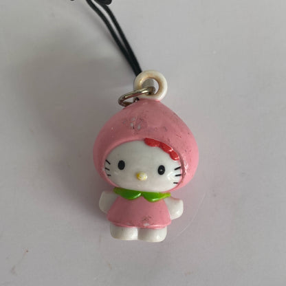 Accesorios para casa de muñecas en miniatura a escala 1:12, juego de comida de Hello Kitty, colgante para teléfono, colección defectuosa