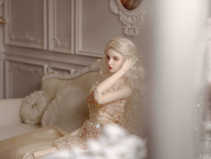 Meubles miniatures de maison de poupée à l'échelle 1:6, style européen, pour poupées BJD et Blythe