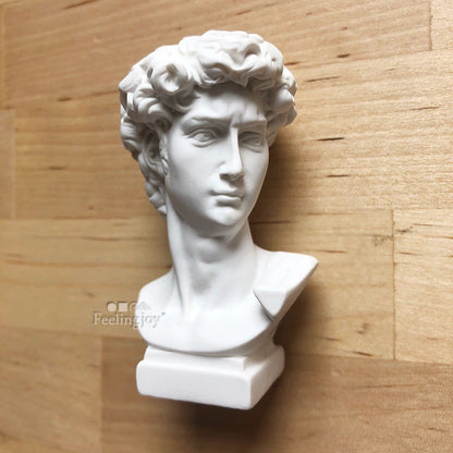 Statue miniature David en résine pour maison de poupée, échelle 1:6, figurine BJD Ob11, accessoire de scène