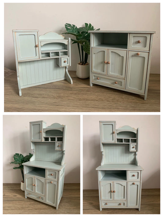 1:6 Scale 1:12 Scale Miniature Dollhouse Cabinet Sideboard Kitchen Storage Furniture