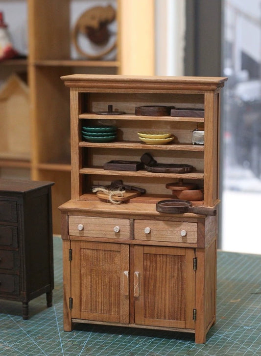 1:6 Scale American Country Style Sideboard Miniature Dollhouse Furniture