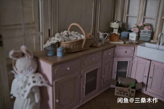 Ensemble de meubles de cuisine miniatures à l'échelle 1:6 pour maison de poupée BJD Blythe, accessoires miniatures