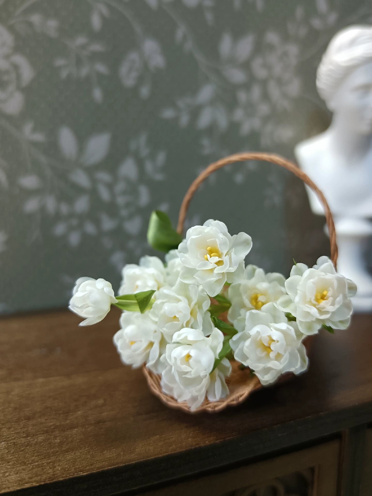 1:6 Scale Miniature Clay Tulip Flower BJD Doll Blythe Accessory