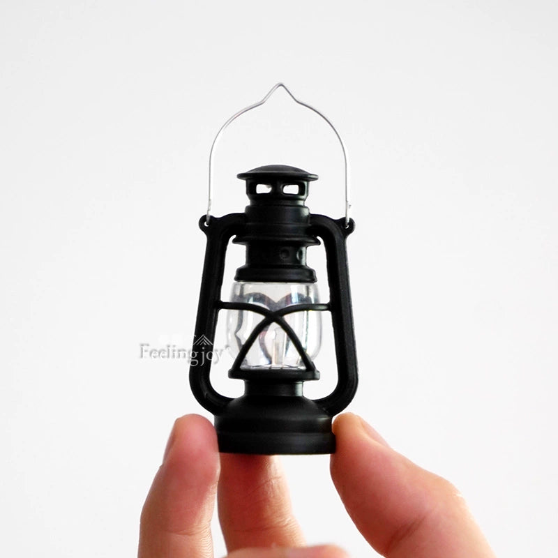 Lampe à huile miniature échelle 1:6, accessoire pour maison de poupée BJD Blythe, accessoires de simulation, décoration