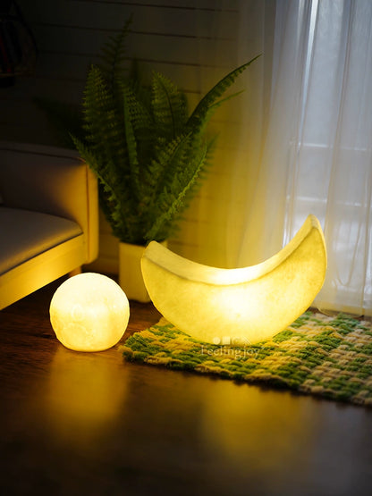 1:12 Scale Miniature Dollhouse Furniture Moon Chair Bed Stool With Lunar Lamp For BJD GSC Ob11 Doll Accessories