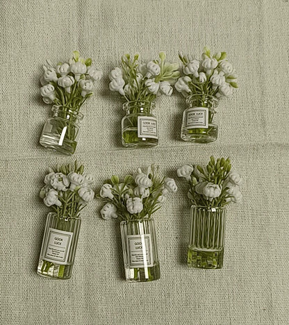 1:6 Scale 1:12 Scale Blythe BJD Miniature Jasmine Flower Vase Dollhouse Decor