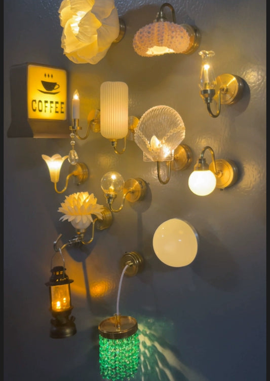 Ensemble d'appliques murales miniatures à l'échelle 1:6 et 1:12, décoration de maison de poupée, accessoires de poupée BJD, peluche en coton, aimant de réfrigérateur d'ambiance