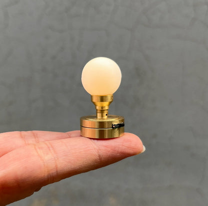 1:12 Scale Miniature Dollhouse Lighting Collection For Ob11 Gsc 10cm Plush Doll Blind Box Bjd Props Magnetic Miniature Furniture