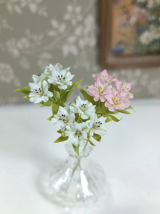 1:6 Scale Miniature Clay Flower BJD Doll Accessory Blythe Doll Decoration
