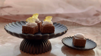 1:12 Scale Miniature Lemon Brownie Cake For BJD And Ob11 Dolls