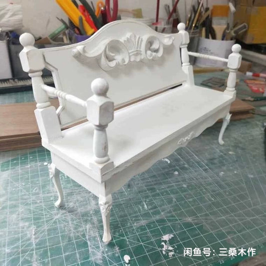 Mueble de madera en miniatura para casa de muñecas BJD Blythe a escala 1:6