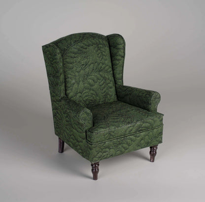 Fauteuil de salon minimaliste à l'échelle 1:6, meubles miniatures pour maison de poupée