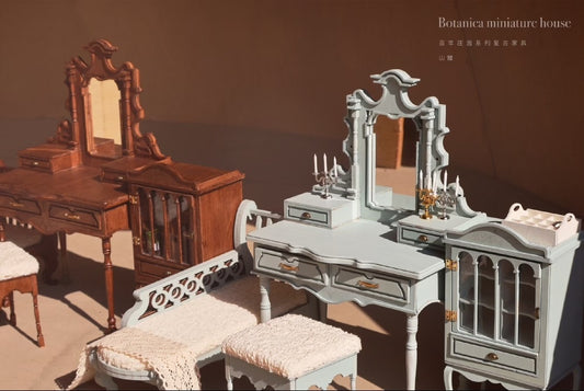 1:12 Scale Vintage Manor Furniture Miniature Dollhouse Set Handmade