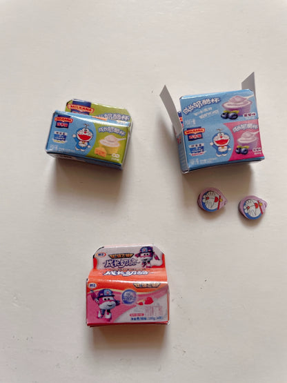 1:6 Scale Miniature Dollhouse Storage Box With Matte Film And Filler