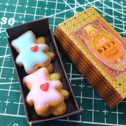 Biscuits miniatures en argile à l'échelle 1:12 pour décoration de cuisine de maison de poupée