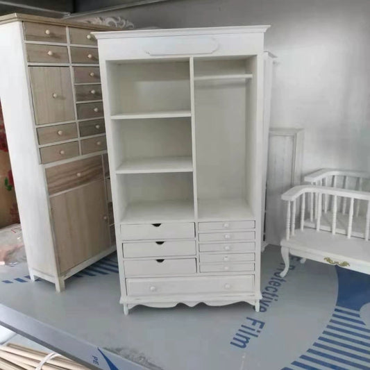 Mueble de madera en miniatura para casa de muñecas BJD Blythe a escala 1:6