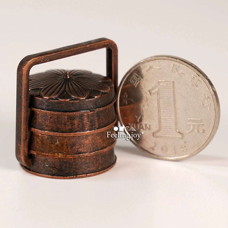 Accessoires pour poupées BJD, échelle 1:6 et 1:12, miniatures, maison de poupée, modèle, photographie, boîte à desserts multicouches, meubles miniatures