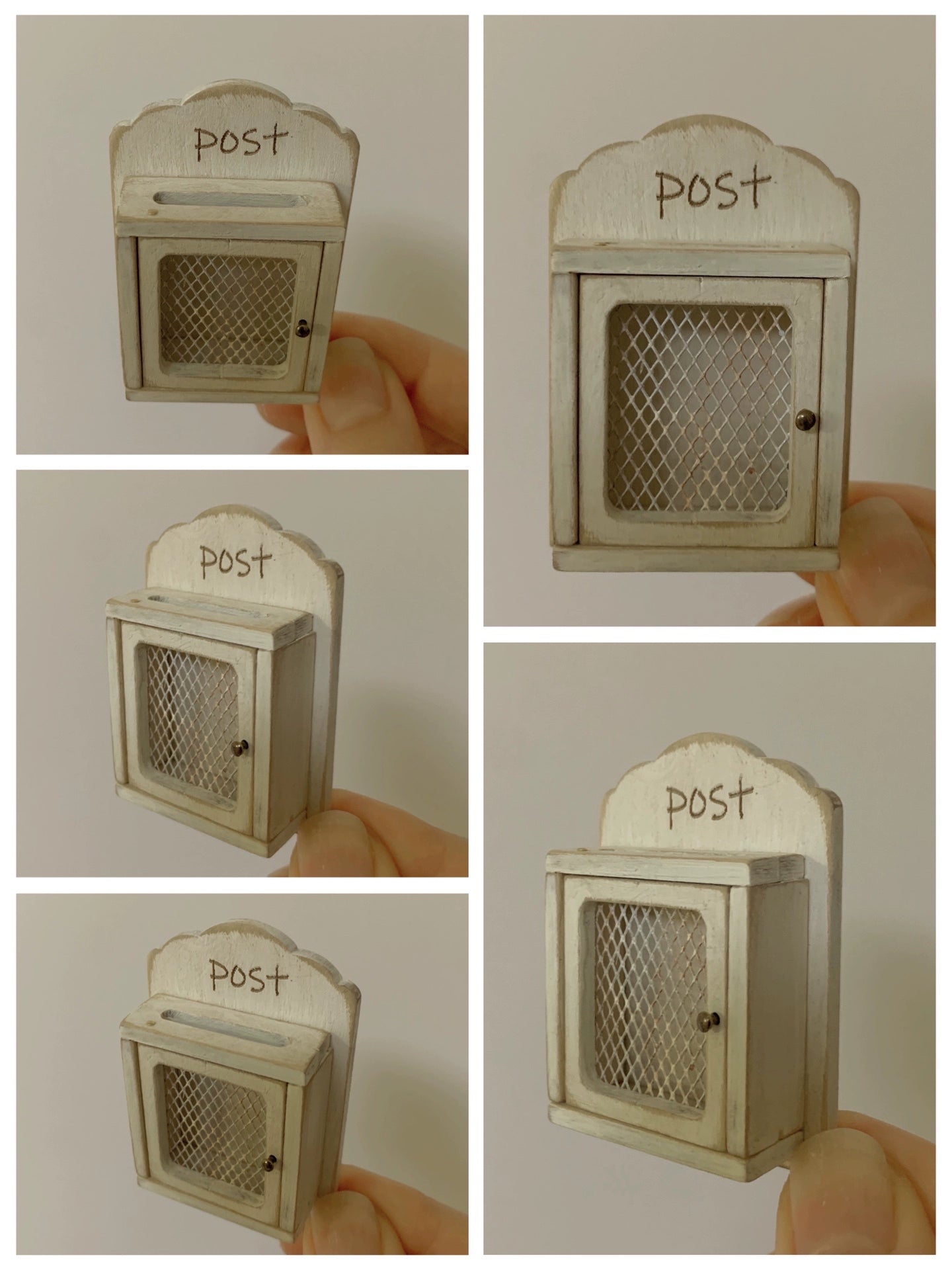 1:6 Scale Miniature Nordic Vintage Wooden Cabinet For Blythe Dollhouse Furniture