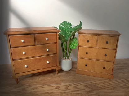 1:6 Scale 1:12 Scale Wooden Cabinet Sideboard Dresser Miniature Dollhouse Furniture Japanese Style