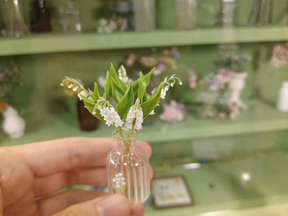 1:6 Scale Miniature Clay Lily Of The Valley Flowers BJD Doll Accessory Blythe Props
