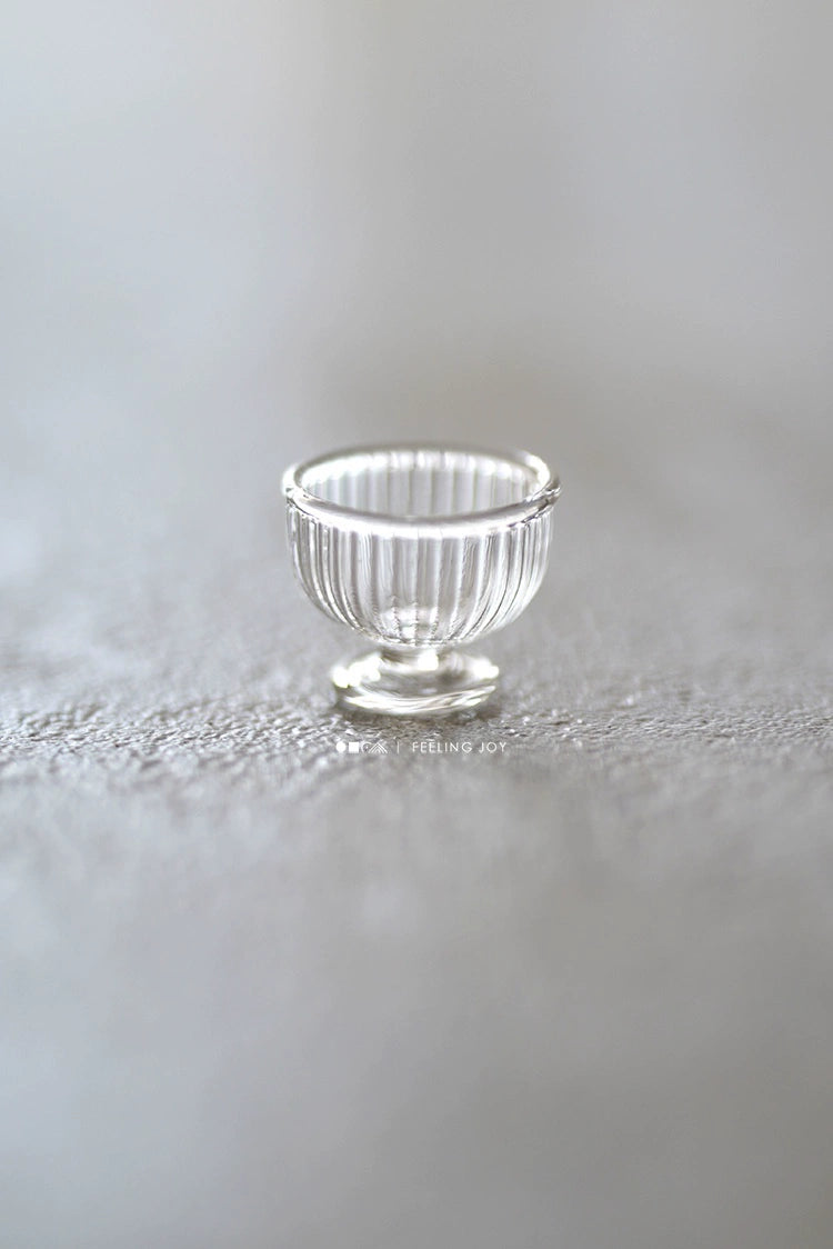 Vase miniature en verre à l'échelle 1:6, accessoire pour maison de poupée BJD Blythe, mini meuble décoratif