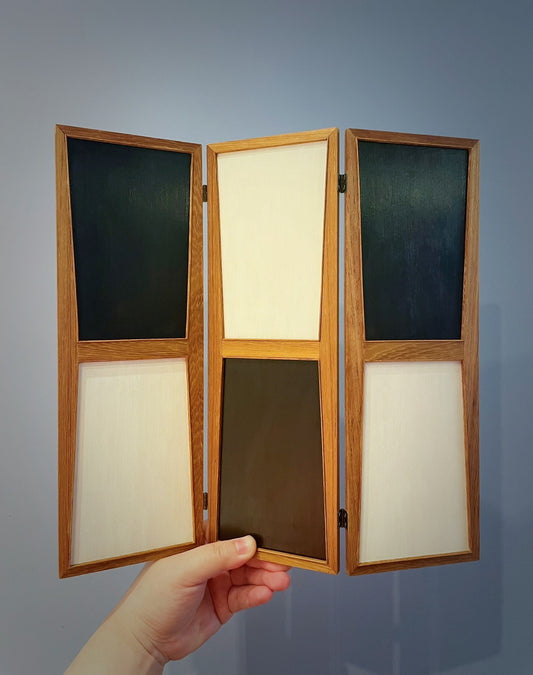 Mobilier miniature pour maison de poupée Chandigarh à l'échelle 1:6