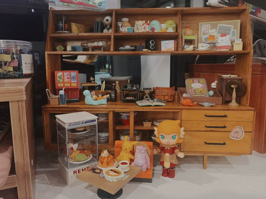 1:6 Scale 1:12 Scale Miniature Sideboard Cabinet Dollhouse Furniture Kitchen Living Room Decor