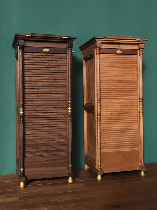 Cabinet dentaire miniature de style Eastlake à l'échelle 1:6 pour maison de poupée Blythe
