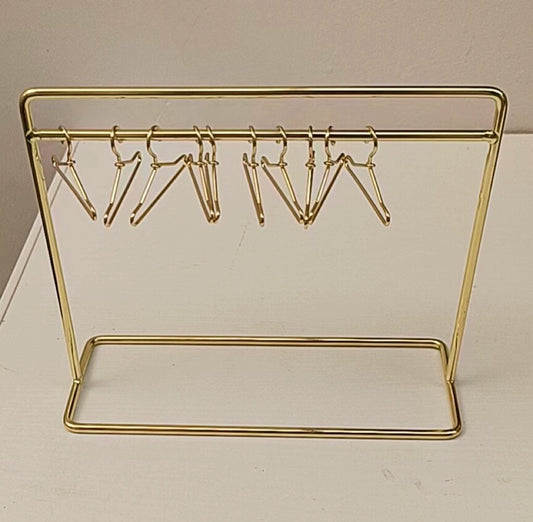 1:12 Scale 1:6 Scale Iron Clothes Hanger Miniature Dollhouse Furniture For BJD OB11 OB22 OB24 Doll Clothes