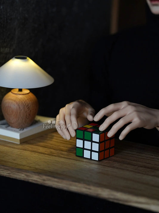 Cubo de Rubik en miniatura para muñecas BJD a escala 1:3 para decoración de casas de muñecas