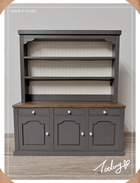 1:6 Scale Wooden Cabinet Sideboard Miniature Dollhouse Furniture For Blythe BJD Dolls
