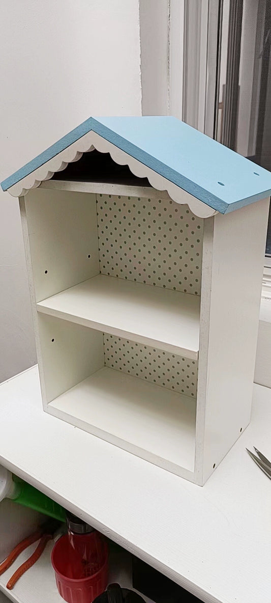 1:12 Scale Two Story Dollhouse Miniature Furniture For Ob11 Dolls
