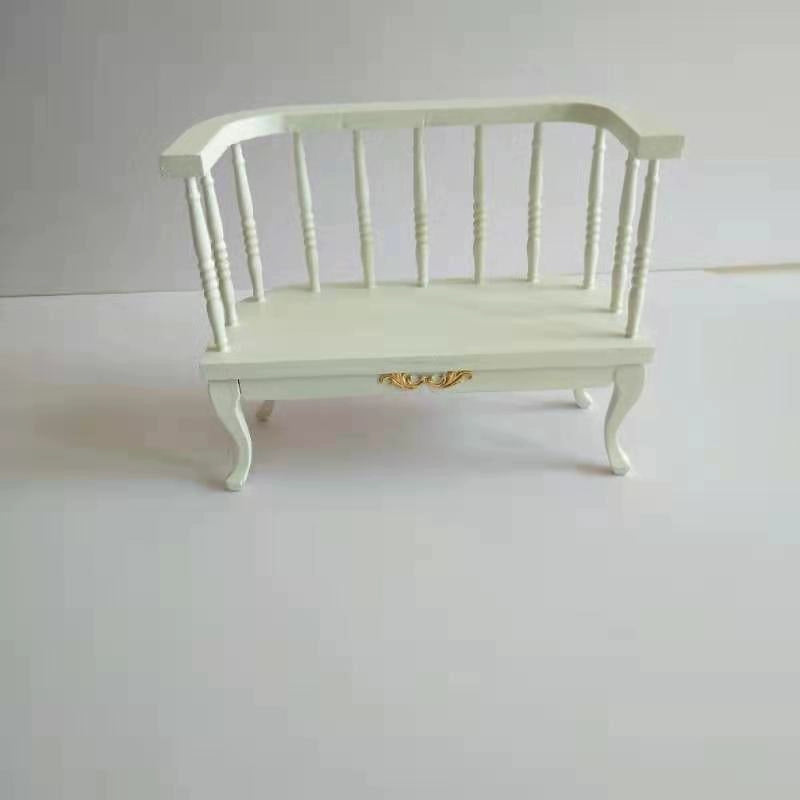 1:6 Scale Miniature Dollhouse Furniture Chair For BJD Blythe Holala