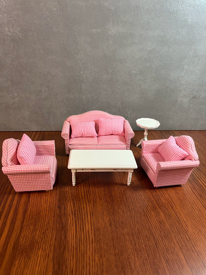 Conjunto de muebles de casa de muñecas en miniatura a escala 1:12 para figuras de acción BJD GSC OB11 y exhibición de modelos