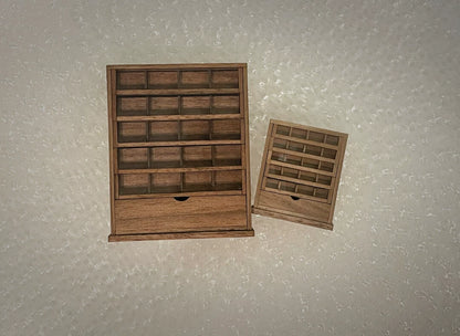 Mueble de madera en miniatura para casa de muñecas Blythe OB11 a escala 1:6