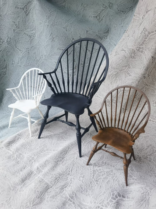 1:12 Scale Windsor Chair Miniature Dollhouse Furniture