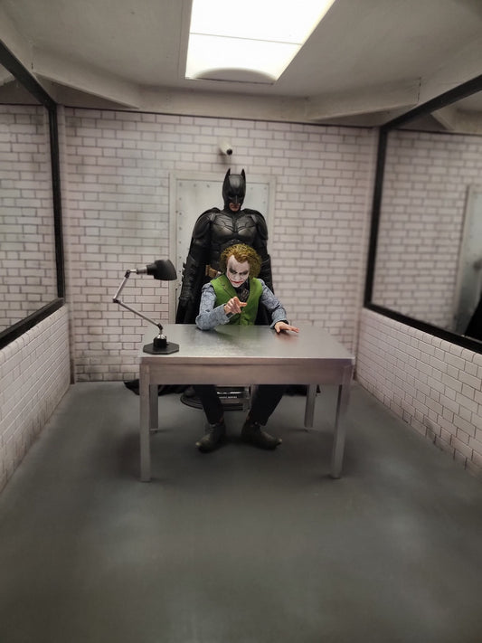 1:6 Scale Miniature Joker Scene Custom Made For Action Figure Display