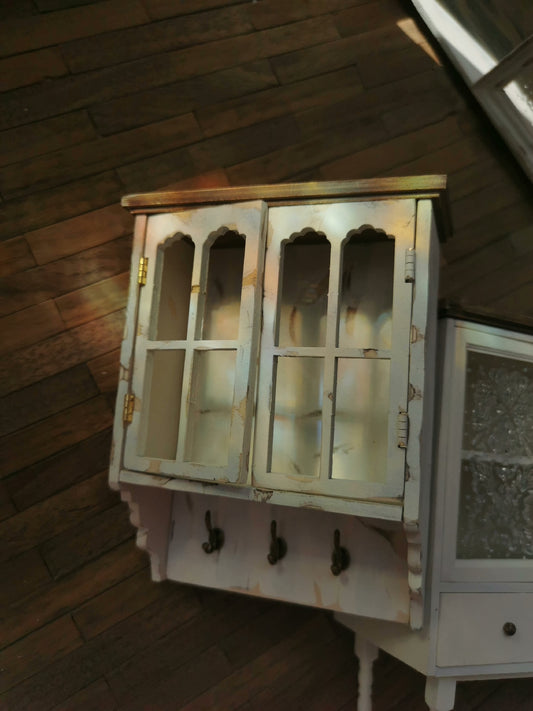 1:6 Scale Miniature Wall Mounted Shelf Vintage Dollhouse Furniture For Blythe And BJD Dolls