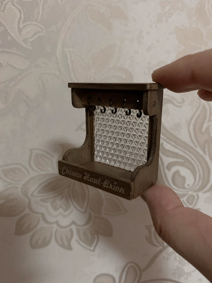 1:12 Scale Miniature Dollhouse Furniture Wooden Shelf For Blythe Dolls Play Room