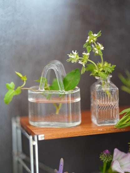 Vase miniature en verre à l'échelle 1:6, accessoire pour maison de poupée BJD Blythe, mini meuble décoratif