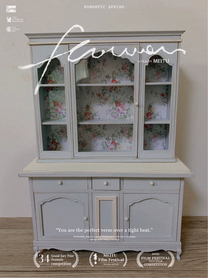 1:6 Scale 1:12 Scale Wooden Cabinet Sideboard Miniature Dollhouse Furniture