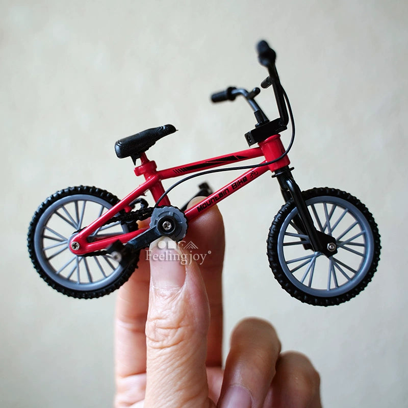 Bicicleta en miniatura a escala 1:12 para casa de muñecas BJD, accesorios para escena forestal para GSC Molly